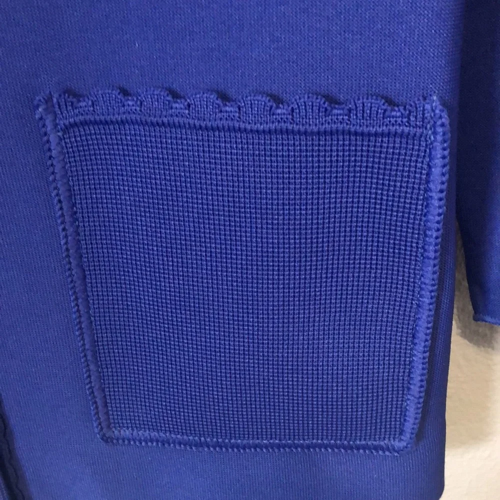 Vintage Hedy Knits jacket Women's s Small blue button front sweater grandma EUC - Picture 4 of 13